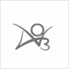Black AO3 Logo